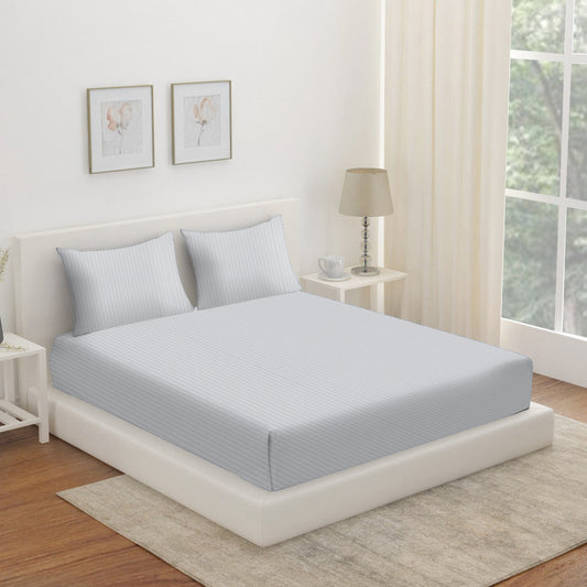 Grey Plain Bedsheet