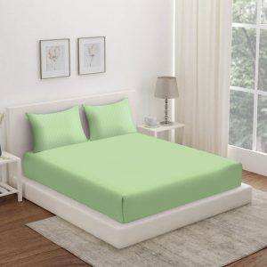Green Plain Bedsheet