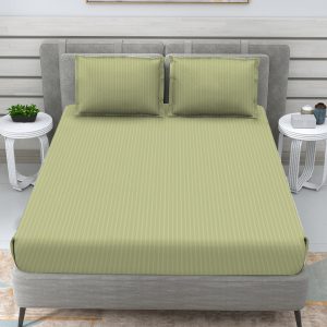 Mint Green Plain Bedsheet